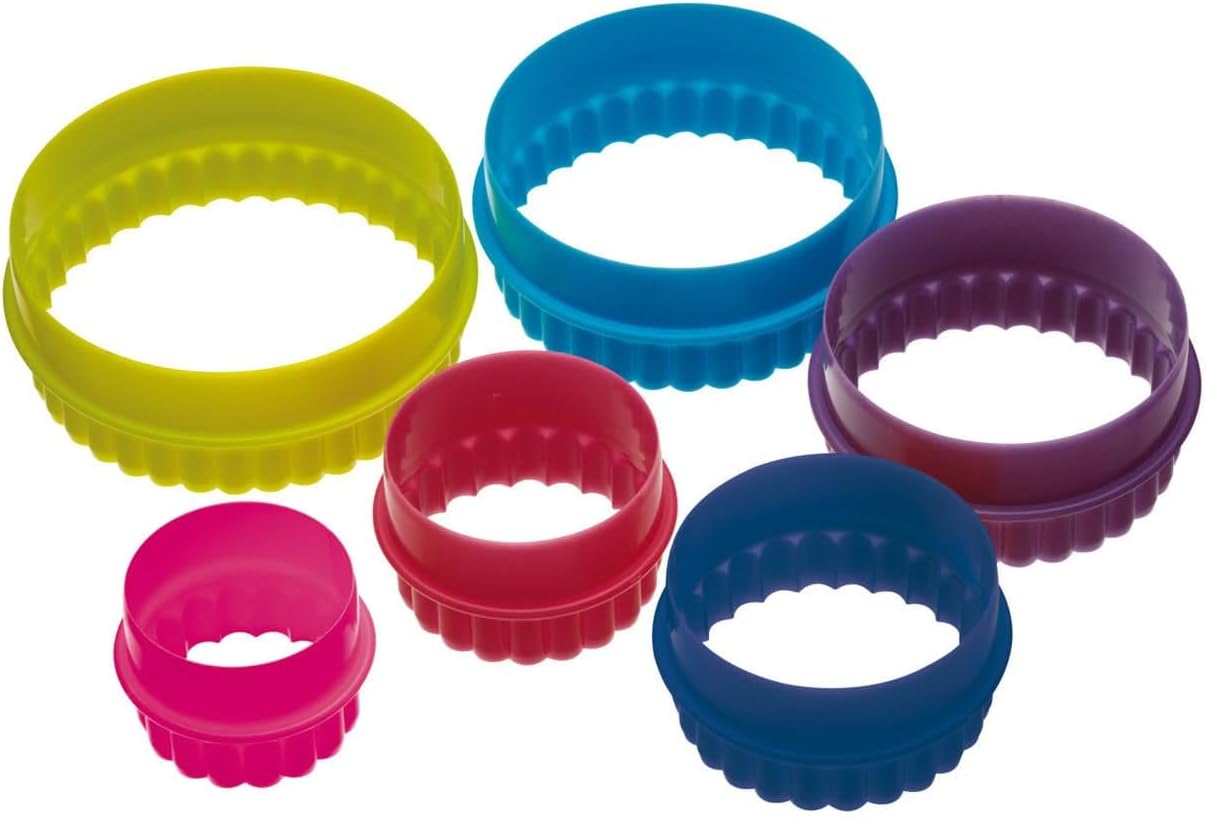 Colourworks - Emporte-pièce Rond - Jeu de 6 Pièces - Conception Emboîtable