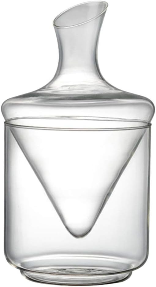 Ensemble Refroidisseur de Carafe - Verre et Seau à Glace - Accessoires de Vin