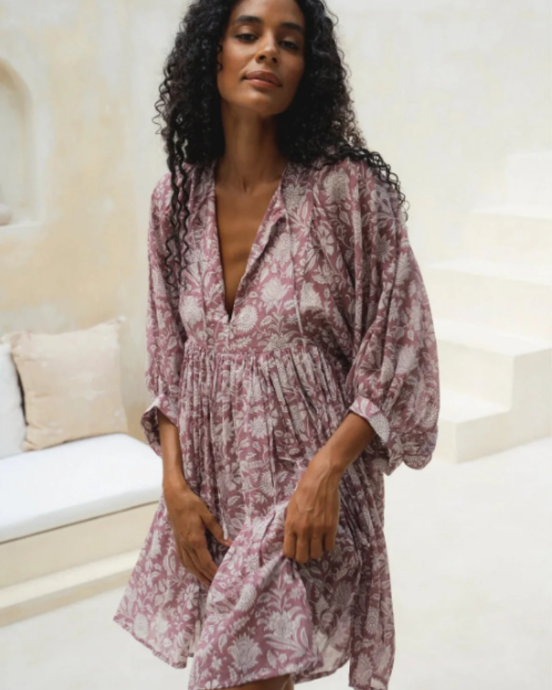 LOURI – ROBE BOHÈME FLEURIE