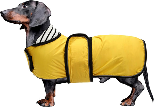Imperméable pour Chien - Bandes Réfléchissantes - Bretelles Réglables