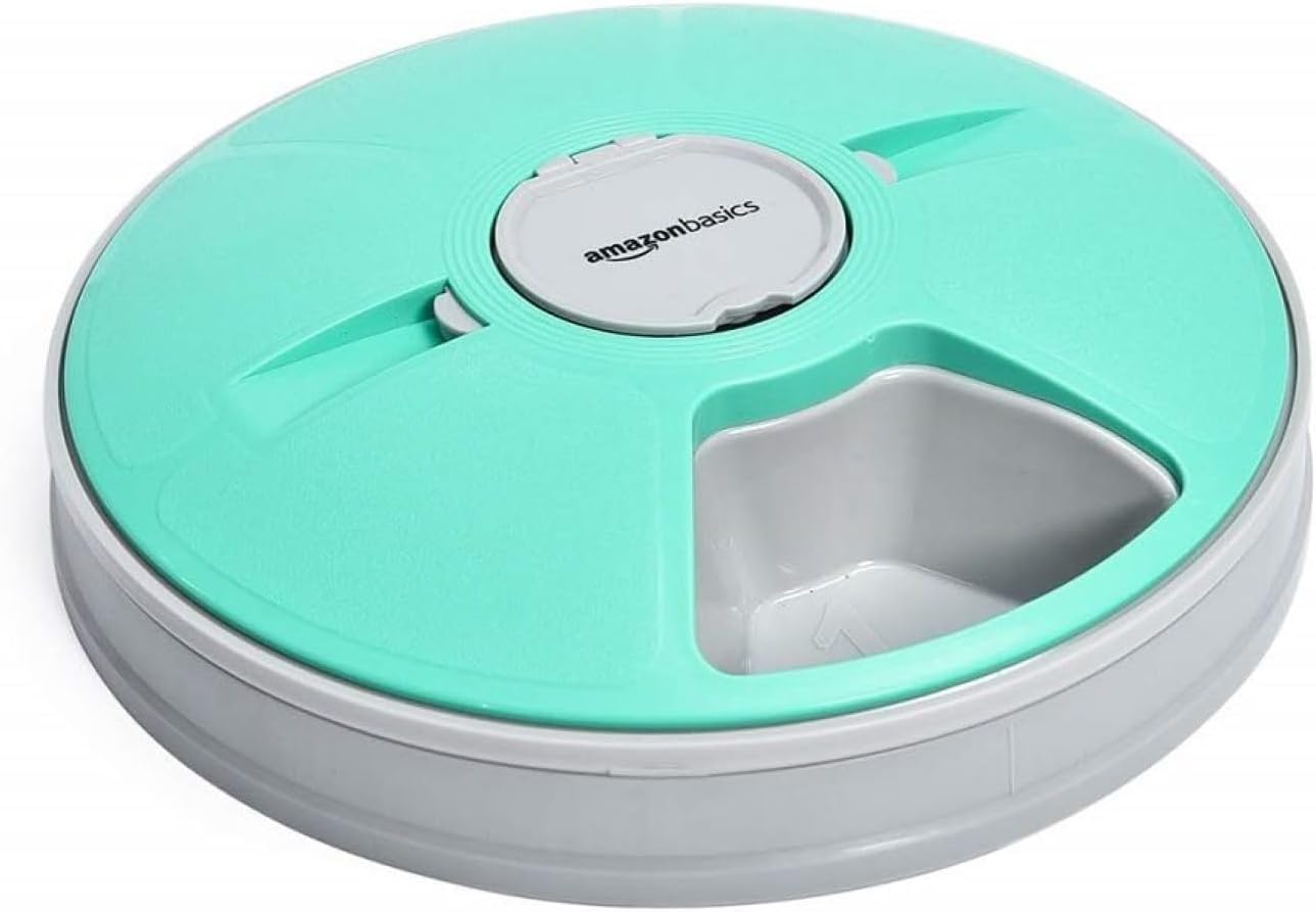 Distributeur Automatique Programmable - 6 Portions - Bleu Sarcelle