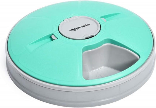 Distributeur Automatique Programmable - 6 Portions - Bleu Sarcelle