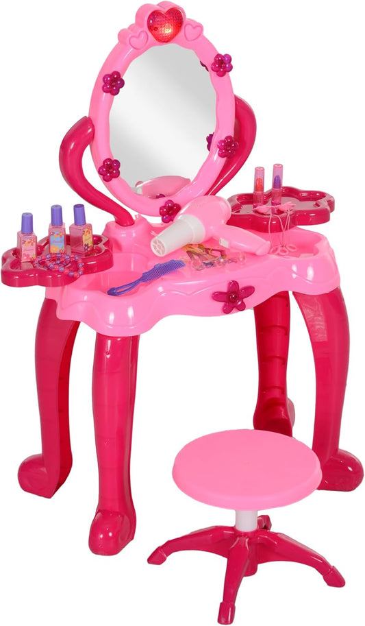 Coiffeuse Enfant - Miroir Interactif - Lumières et Musique