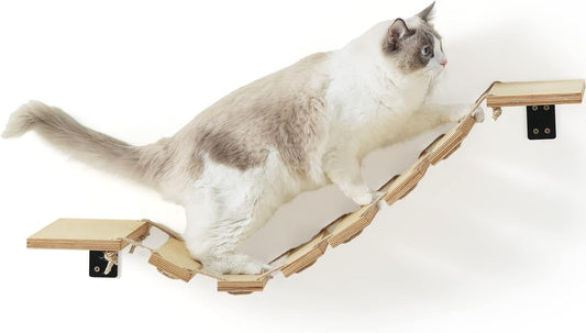 Pont Mural pour Chat - Étagère 32,5 cm - Marche d'Escalade DIY