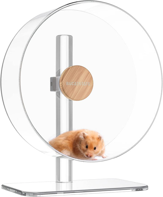 Roue d'Exercice pour Hamster - Silencieuse 32cm - Hauteur Réglable