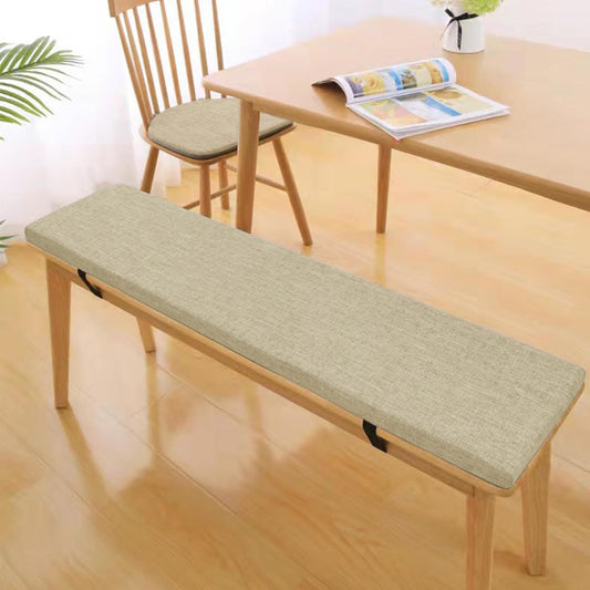 Coussin de Banc Extérieur - Antidérapant - Lin Respirant