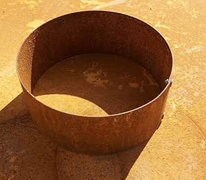 Jardinière surélevée - Rouille précieuse - 120 cm diamètre