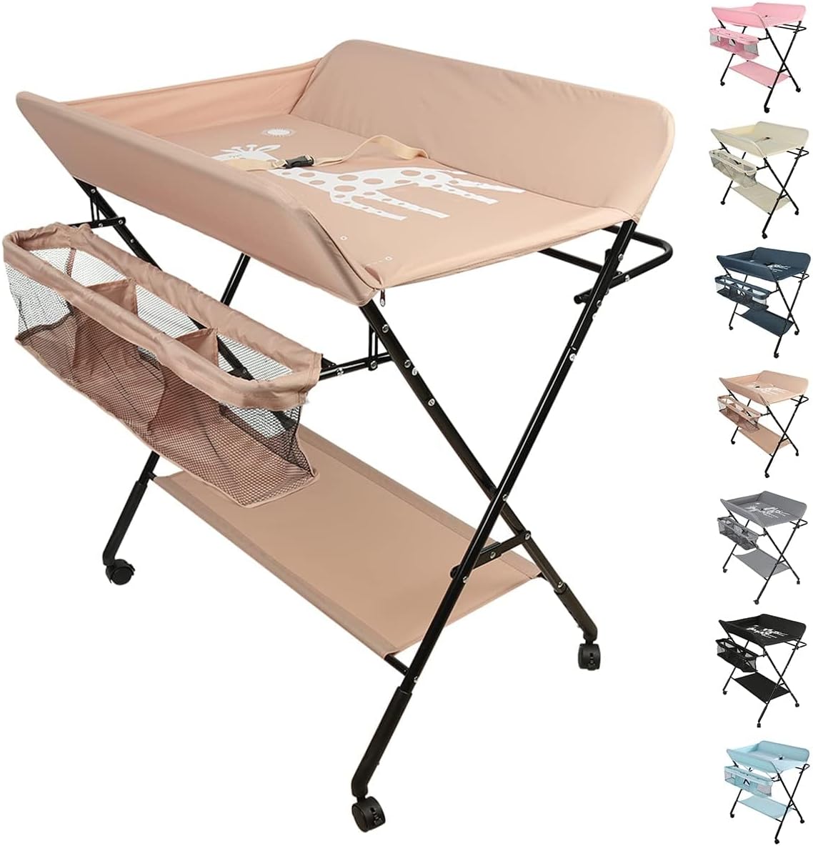 Table à Langer Pliable - Hauteur Réglable - Imperméable