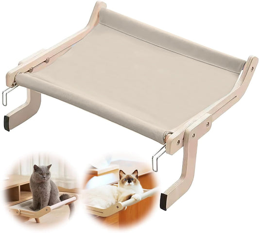 Chaise Longue pour Chat - Bain de Soleil 360° - Installation Facile
