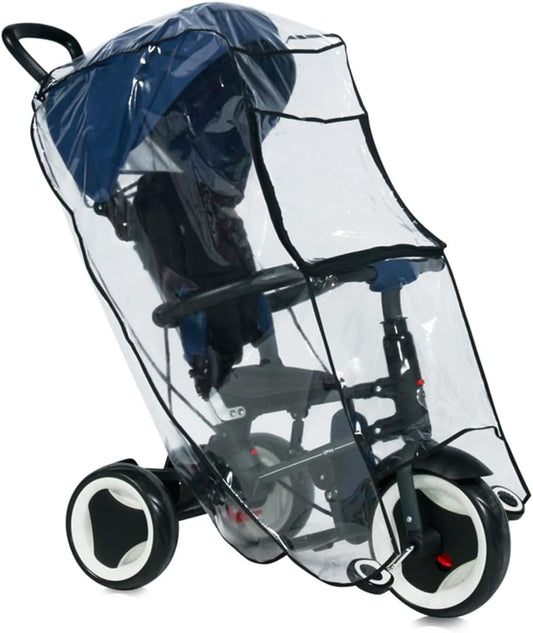 Housse de Pluie Universelle - Protection Tricycle - Transparent