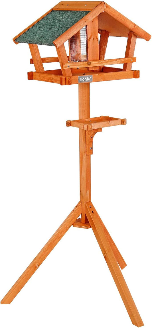 Mangeoire pour Oiseaux - Silo Amovible - Support Stable