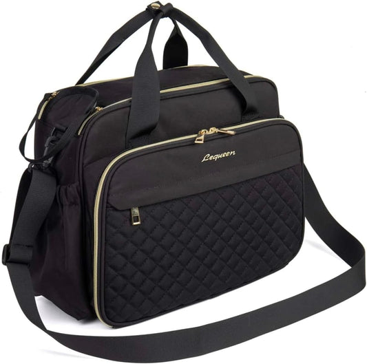 Sac à Langer - Bandoulière - Noir Medium