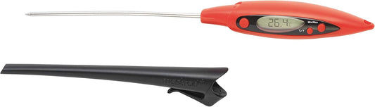 Thermomètre de Cuisson - Précision 1/10 Degré - Noir/Rouge