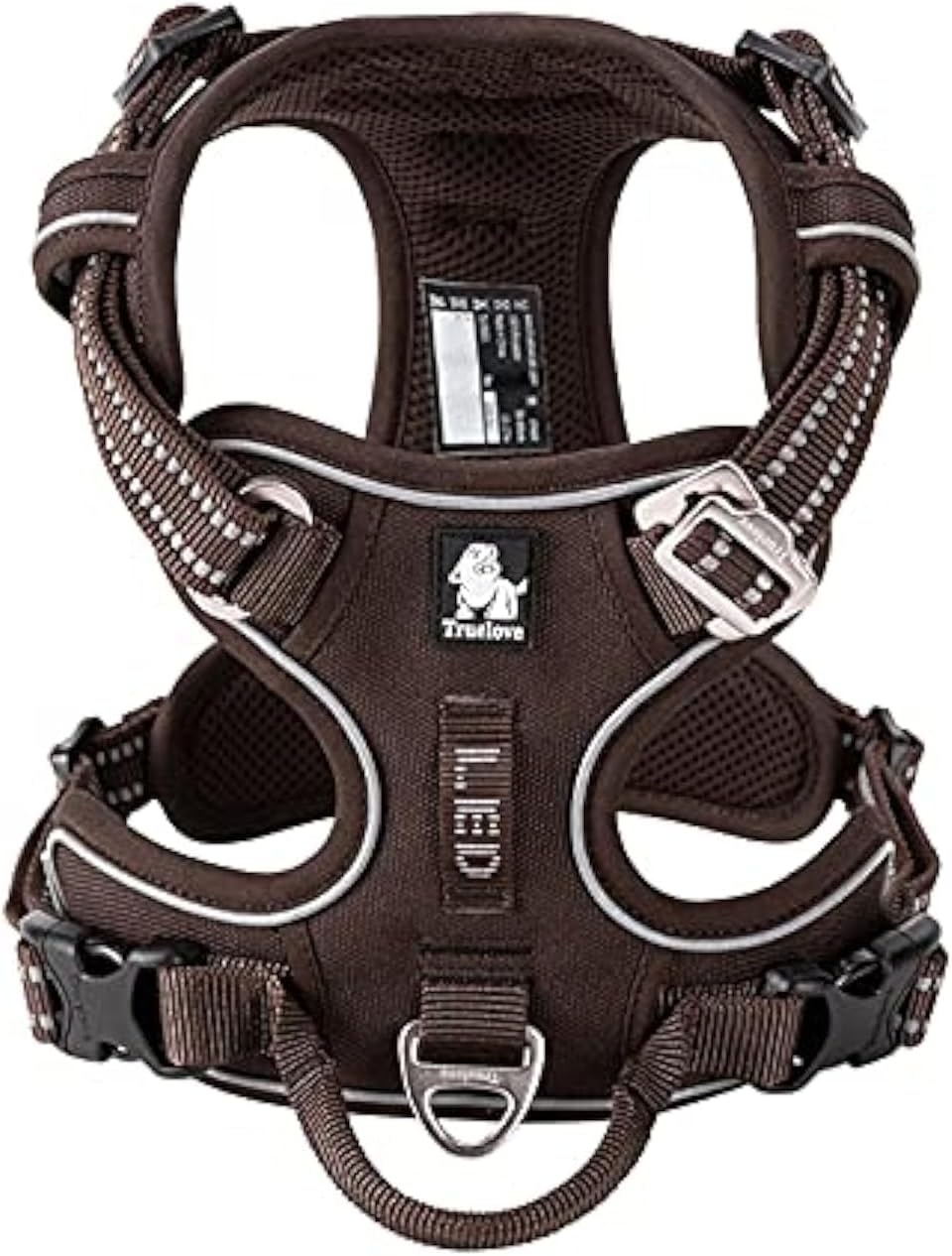 Harnais pour Chien - Réfléchissant 3M - Boucle en Aluminium
