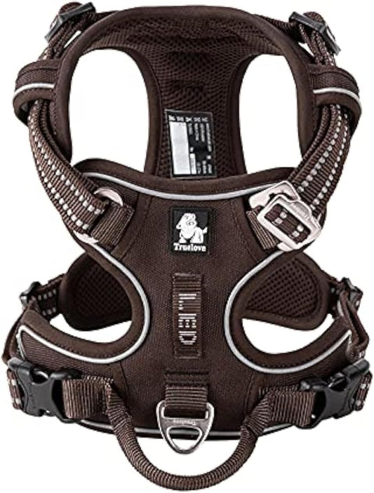 Harnais pour Chien - Réfléchissant 3M - Boucle en Aluminium