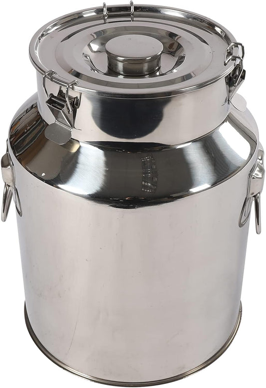 Pot à Lait en Acier Inoxydable - Grande Capacité 28L - Étanchéité Supérieure
