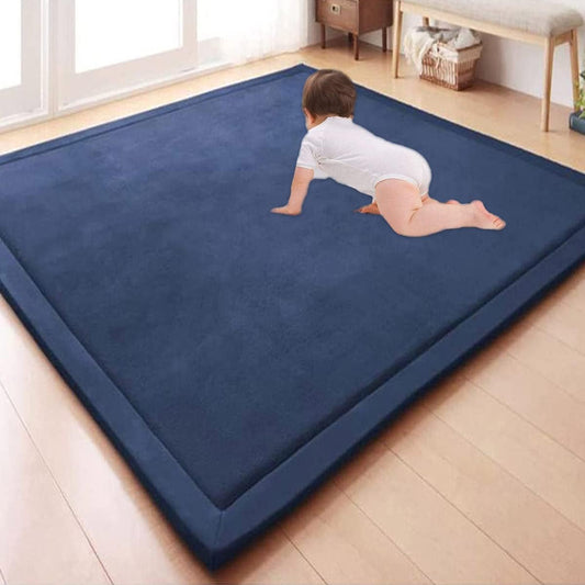 Tapis de Jeu pour Bébé - Velours Épais - Antidérapant