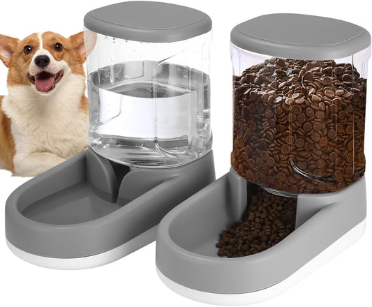 Distributeur Automatique - Nourriture et Eau - 3.8L pour Animaux