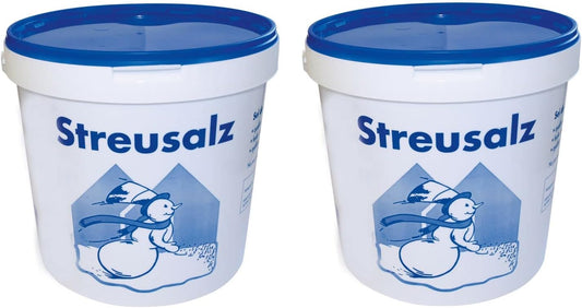 Sel de Déneigement - Lot de 2 x 10 kg - Seau de 20 kg