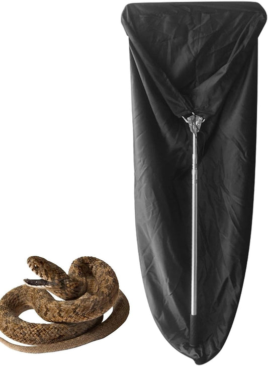 Outil de Capture de Serpent - Tige Télescopique - Sac Robuste