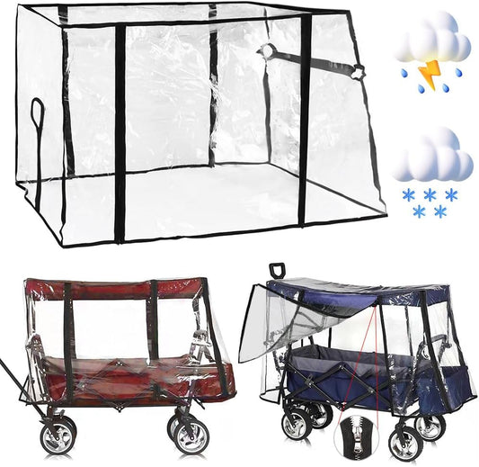 Housse de Pluie Universelle - Imperméable et Coupe-vent - Facile à Installer