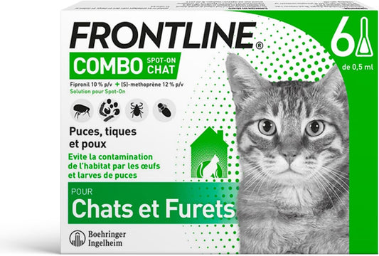 Antiparasitaire pour Chats - Efficacité Prouvée - Protection Longue Durée