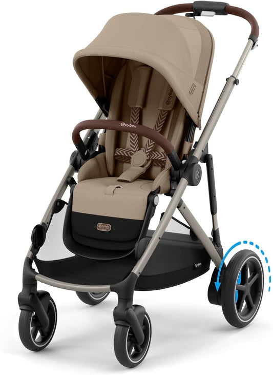 Poussette Électrique CYBEX e-GAZELLE S - Naissance à 4 Ans - 20+ Configurations