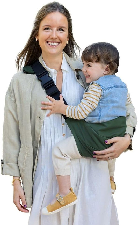 Porte-bébé Jané - Ergonomique et Réglable - 100% Coton Vert