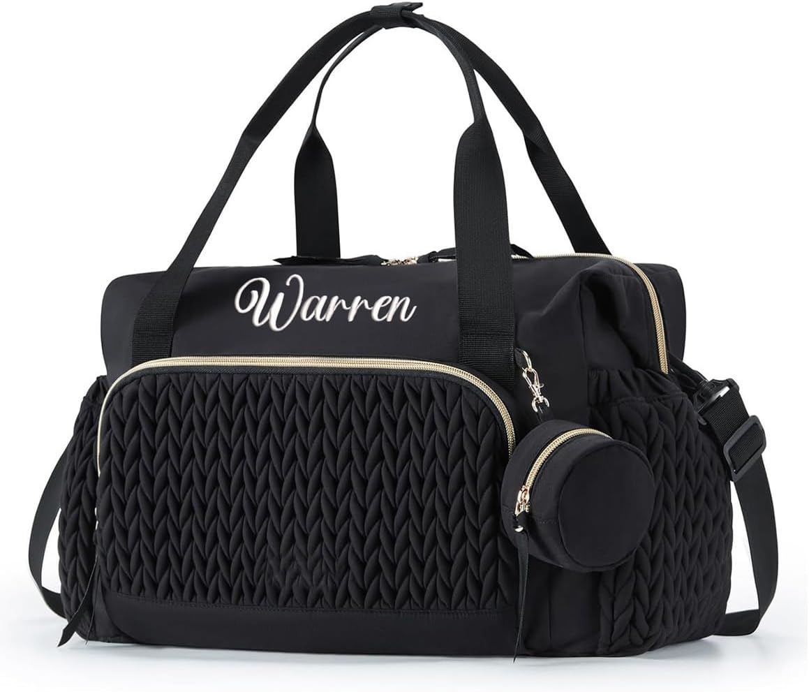 Sac à Langer - Grande Capacité - Personnalisable avec Nom