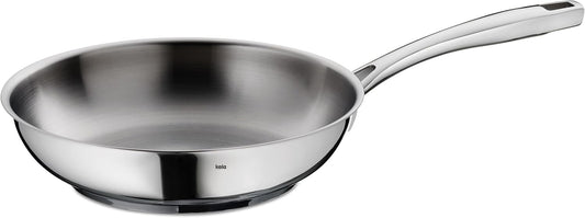 Poêle à Frire Inox 20cm - Induction Compatible - Économie d'Énergie