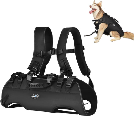Sac à Dos d'Urgence pour Chiens - Soulagement des Douleurs - Bretelles Confortables