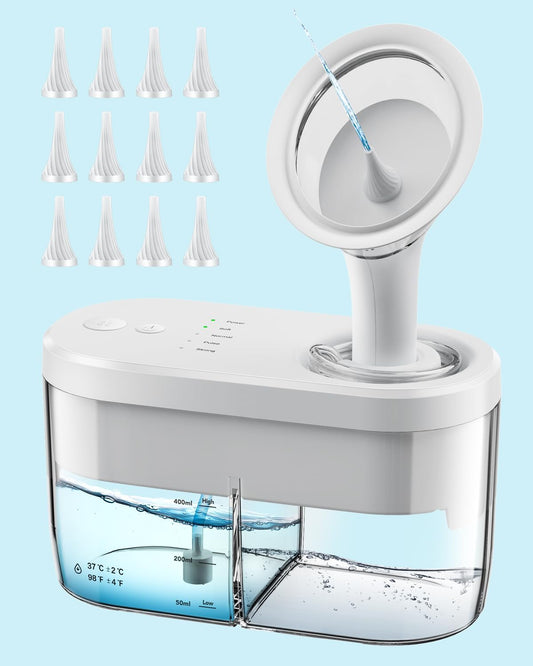 Kit de Nettoyage d'Oreille Électrique - 4 Modes - Recyclage Automatique
