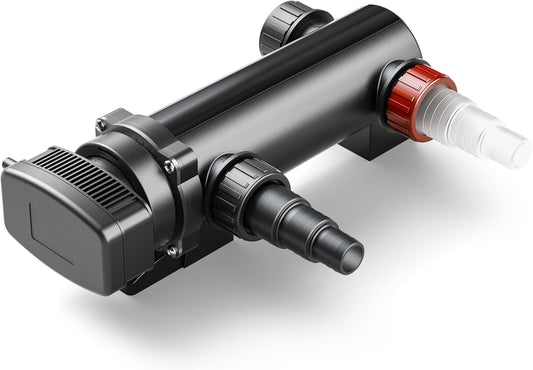 Stérilisateur UV pour Bassins - Miroir INOX - Débit Max 3000 l/h
