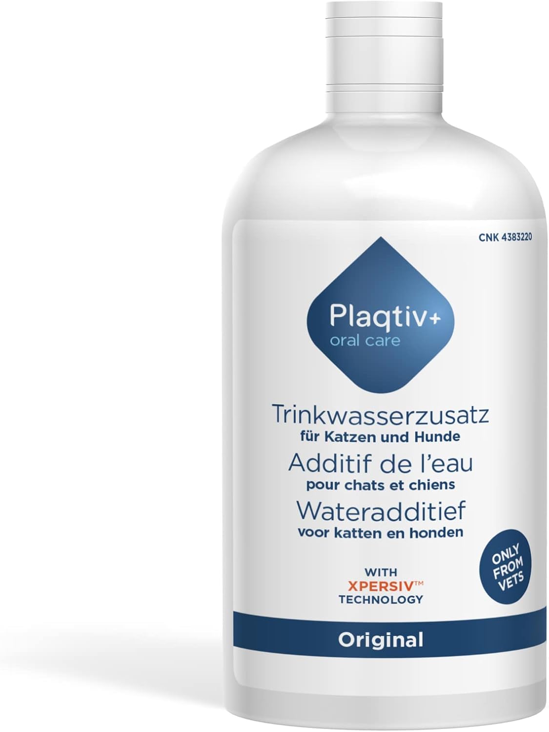 Additif d'Eau Potable pour Animaux - Technologie Xpersiv - Label VOHC