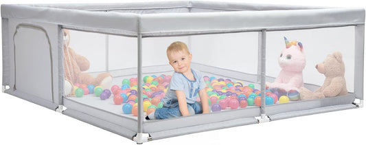 Parc pour Bébé - XXL 180x200cm - Sécurité Antidérapante
