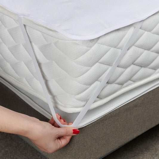 Protège Matelas - Coton Bio 220g/m² - 180 x 200 cm