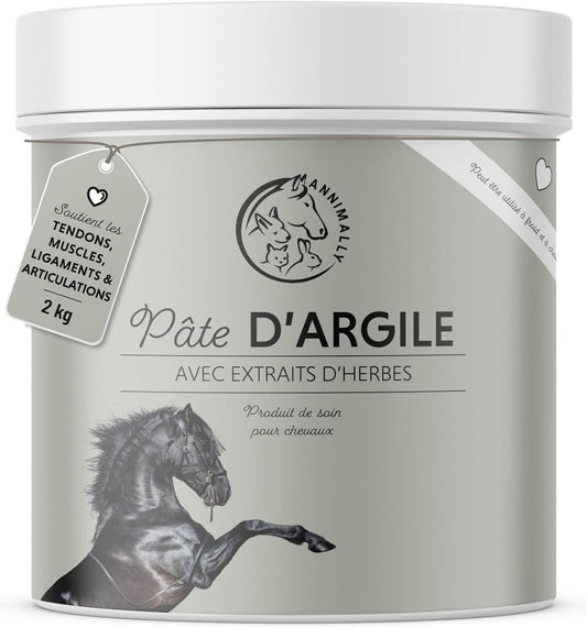 Argile pour Chevaux - Détente Musculaire - Extraits de Plantes