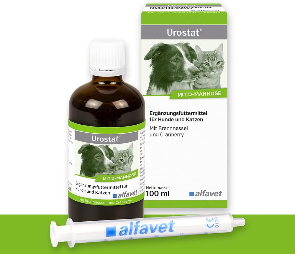 Complément Alimentaire pour Animaux - Réduit Calculs Urinaires - Ortie & Verge d'Or