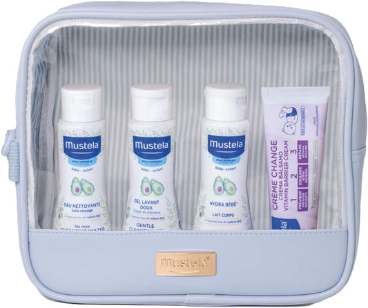 Coffret Cadeau Bébé - Crème à Langer 50ml - Eau Nettoyante 100ml