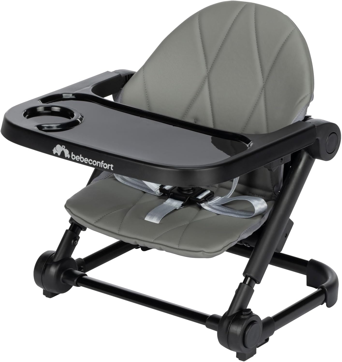Rehausseur de Chaise Bébé - Pliable et Léger - 3 Hauteurs Réglables