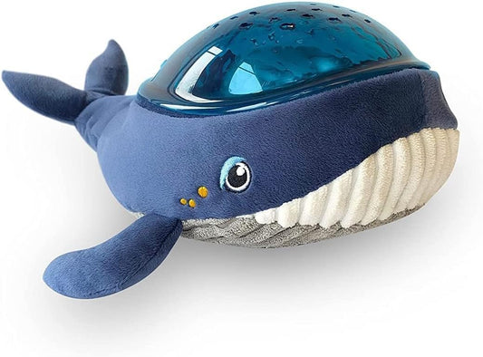 Veilleuse Musicale - Peluche Baleine - Projecteur Aquatique