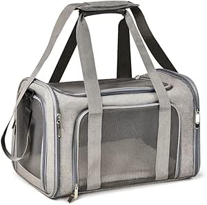 Sac de Transport pour Chat et Chien - Confort et Sécurité - Ventilation Optimale