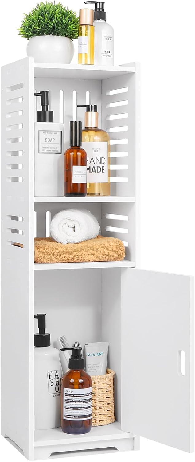 Armoire de Salle de Bain - Étanche et Stable - Design Élégant