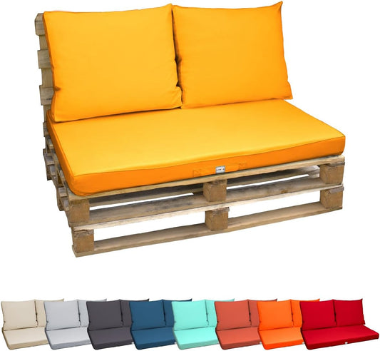 Kit de Coussins pour Palette - Ultra Confort - Haute Qualité