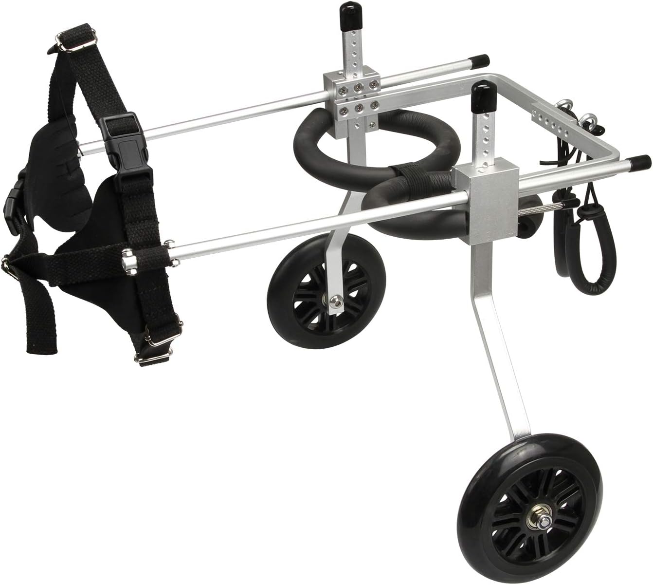 Fauteuil Roulant Chien - Réglable - Aluminium Léger