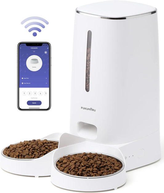 Distributeur Automatique de Croquettes - Contrôle Smart APP - 4L Capacité