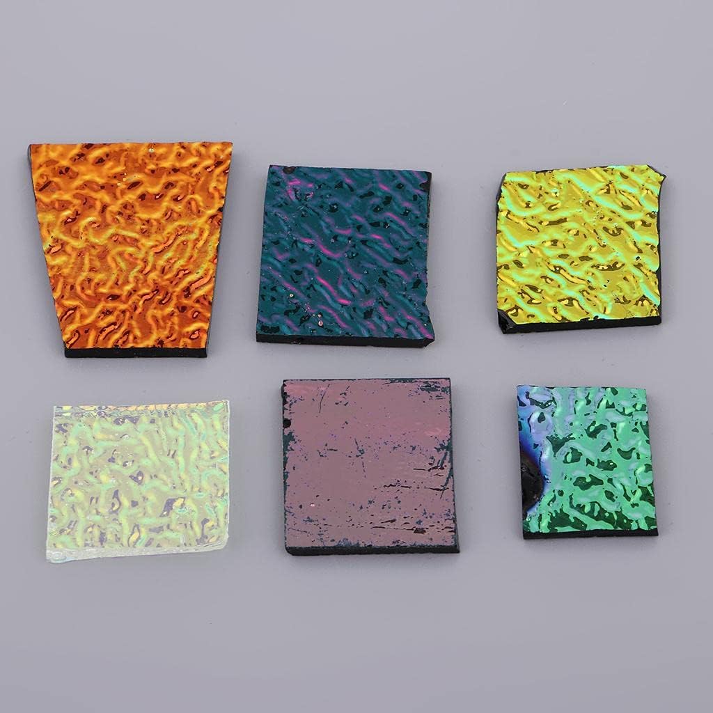 Verre Dichroïque Fusible - 9 Paquets - Fabrication de Bijoux