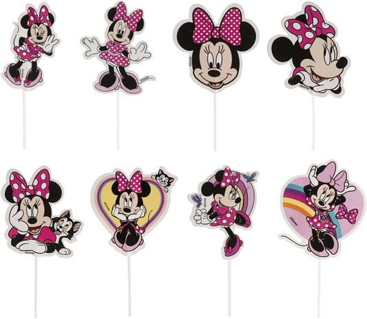 Kit de Décoration Cupcakes - Minnie Mouse - 6 Modèles, 30 Pièces