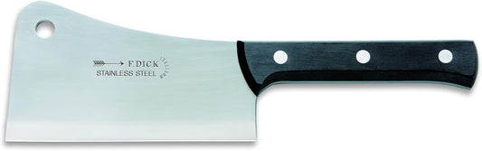 Couperet de Cuisine - Lame Solide 18 cm - Tranchant Extra Résistant