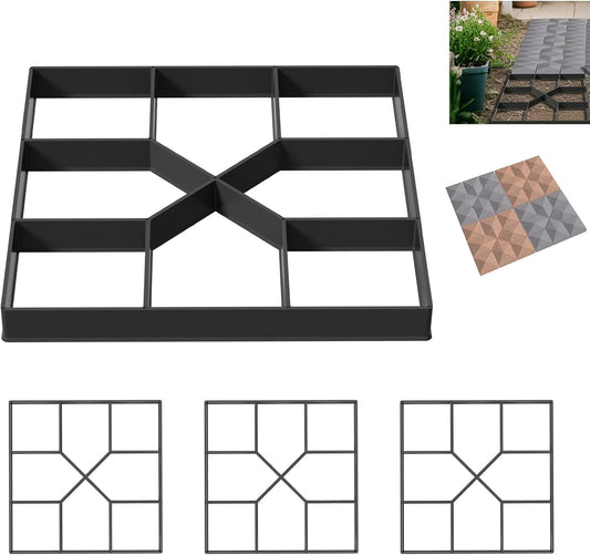 Moule à Pavés DIY - Plastique Durable - 8 Compartiments